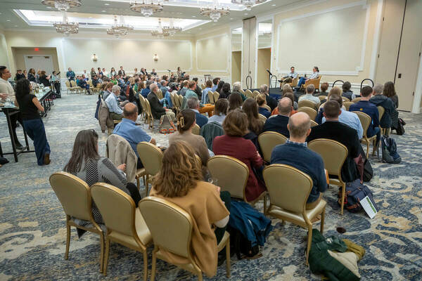 Approximately 175 faculty and staff gathered to learn more about the ethics initiative